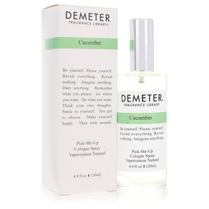 Demeter Cucumber by Demeter Cologne Spray 4 oz For Women