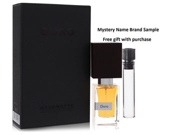 Duro by Nasomatto Extrait de parfum (Pure Perfume) 1 oz And a Mystery Name brand sample vile