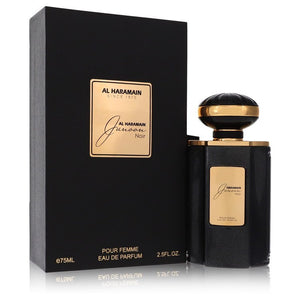 Al Haramain Junoon Noir by Al Haramain Eau De Parfum Spray 2.5 oz For Women