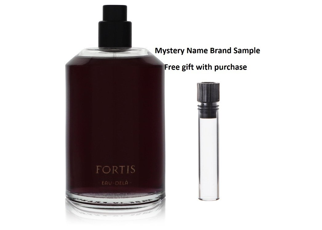 Fortis by Liquides Imaginaires Eau De Parfum Spray (Tester) 3.3 oz And a Mystery Name brand sample vile