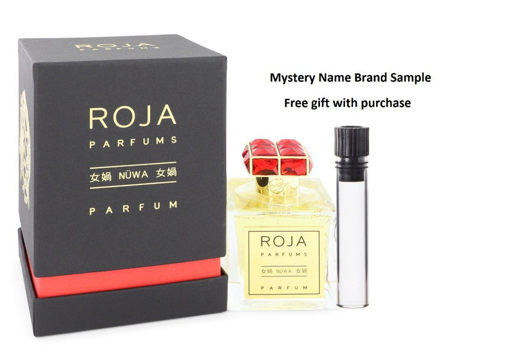 Roja NuWa by Roja Parfums Extrait De Parfum Spray (Unisex) 3.4 oz And a Mystery Name brand sample vile