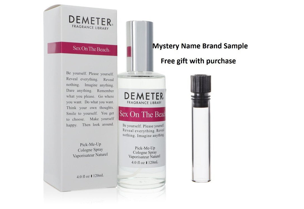 Demeter Sex On The Beach by Demeter Cologne Spray 4 oz And a Mystery Name brand sample vile