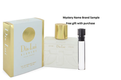 Dis Lui Blanche by YZY Perfume Eau De Parfum Spray 3.4 oz And a Mystery Name brand sample vile