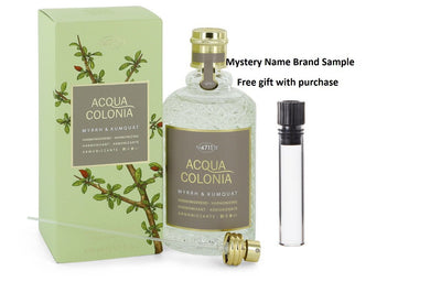 4711 Acqua Colonia Myrrh & Kumquat by 4711 Eau De Cologne Spray 5.7 oz And a Mystery Name brand sample vile
