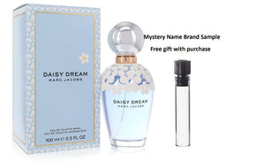 Daisy Dream by Marc Jacobs Eau De Toilette Spray 3.4 oz And a Mystery Name brand sample vile
