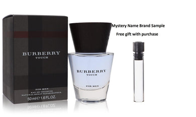 BURBERRY TOUCH by Burberry Eau De Toilette Spray 1.7 oz And a Mystery Name brand sample vile