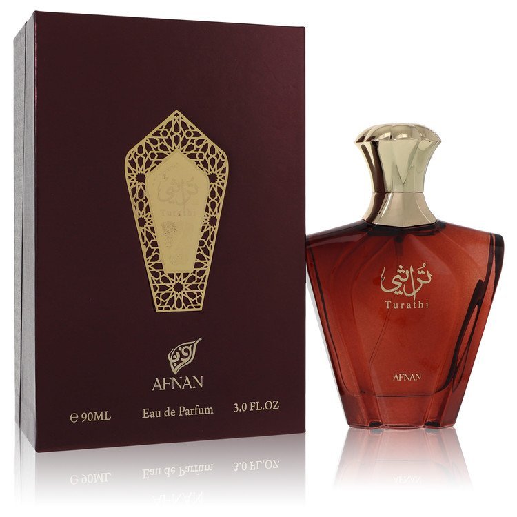 Afnan Turathi Brown by Afnan Eau De Parfum Spray 3 oz For Men