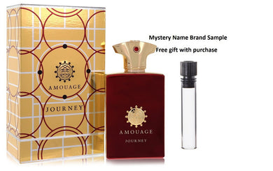 Amouage Journey by Amouage Eau De Parfum Spray 3.4 oz And a Mystery Name brand sample vile