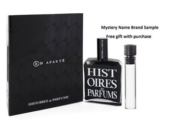 Outrecuidant by Histoires De Parfums Eau De Parfum Spray (Unisex) 4 oz And a Mystery Name brand sample vile