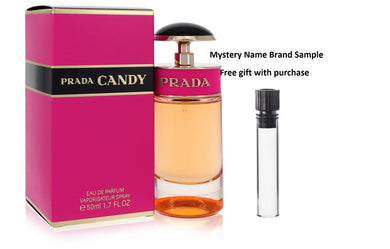 Prada Candy by Prada Eau De Parfum Spray 1.7 oz And a Mystery Name brand sample vile