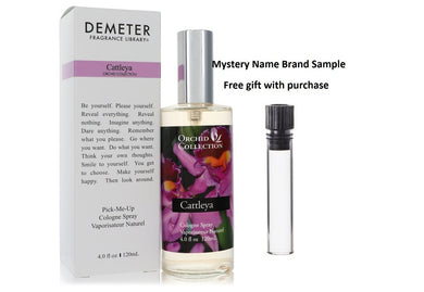 Demeter Cattleya Orchid by Demeter Cologne Spray (Unisex) 4 oz And a Mystery Name brand sample vile