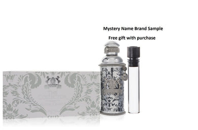 Silver Ombre by Alexandre J Eau De Parfum Spray 3.4 oz And a Mystery Name brand sample vile