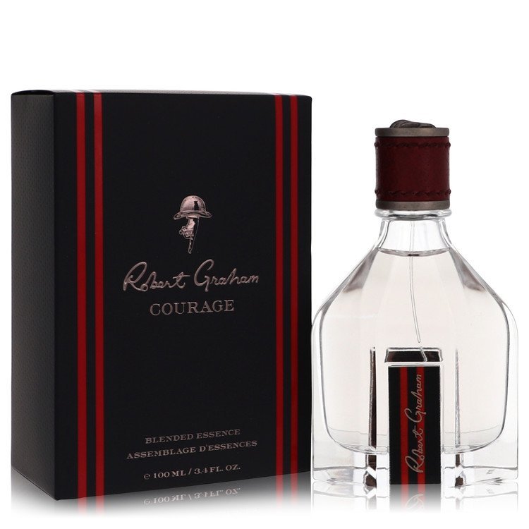 Robert Graham Courage by Robert Graham Blended Essence 3.4 oz For Men