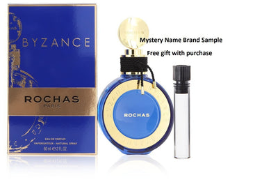 Byzance 2019 Edition by Rochas Eau De Parfum Spray 2 oz And a Mystery Name brand sample vile