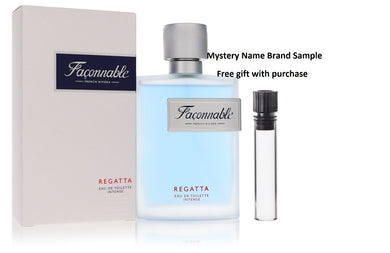 Faconnable Regatta by Faconnable Eau De Toilette Intense Spray 3 oz And a Mystery Name brand sample vile