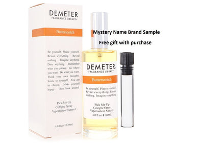 Demeter Butterscotch by Demeter Cologne Spray 4 oz And a Mystery Name brand sample vile