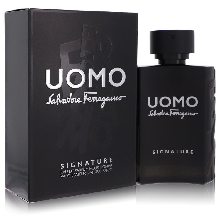 Salvatore Ferragamo Uomo Signature by Salvatore Ferragamo Eau De Parfum Spray 3.4 oz For Men