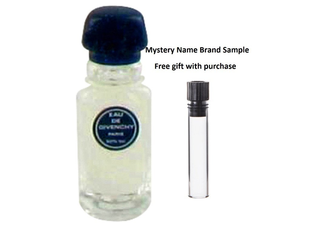 EAU DE GIVENCHY by Givenchy Mini EDT .14 oz And a Mystery Name brand sample vile