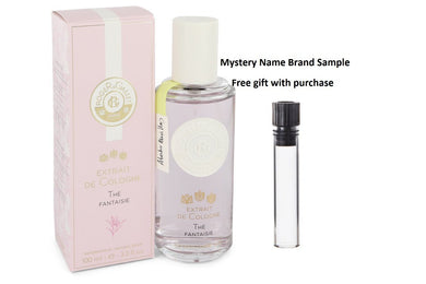 Roger & Gallet The Fantaisie by Roger & Gallet Extrait De Cologne Spray 3.3 oz And a Mystery Name brand sample vile