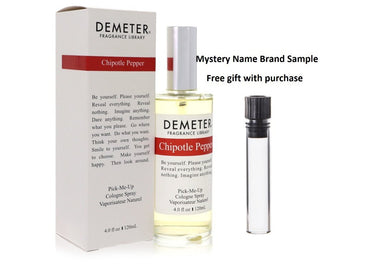 Demeter Chipotle Pepper by Demeter Cologne Spray 4 oz And a Mystery Name brand sample vile