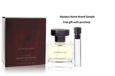 Cordovan by Banana Republic Eau De Toilette Spray 3.4 oz And a Mystery Name brand sample vile