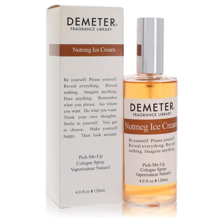 Demeter Nutmeg Ice Cream by Demeter Cologne Spray 4 oz For Women