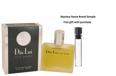 Dis Lui by YZY Perfume Eau De Parfum Spray 3.4 oz And a Mystery Name brand sample vile