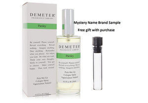 Demeter Parsley by Demeter Cologne Spray 4 oz And a Mystery Name brand sample vile