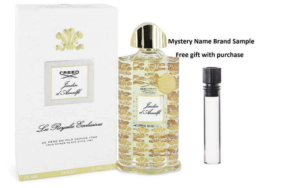 Jardin D'amalfi by Creed Eau De Parfum Spray (Unisex) 2.5 oz And a Mystery Name brand sample vile