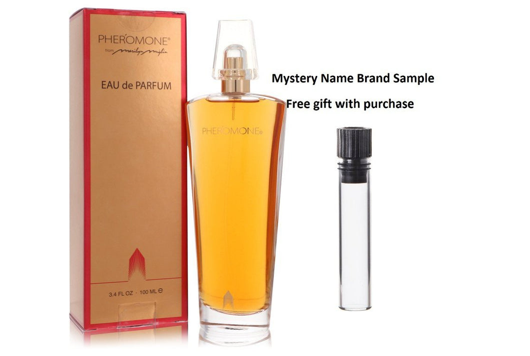 PHEROMONE by Marilyn Miglin Eau De Parfum Spray 3.4 oz And a Mystery Name brand sample vile