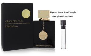 Club De Nuit Intense by Armaf Eau De Parfum Spray 3.6 oz And a Mystery Name brand sample vile