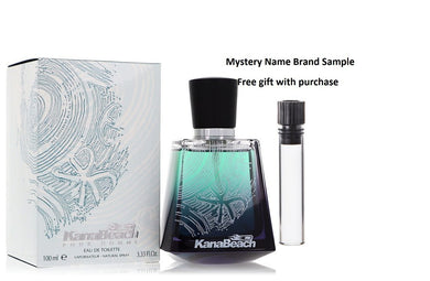 Kanabeach by Kanabeach Eau De Toilette Spray 3.4 oz And a Mystery Name brand sample vile