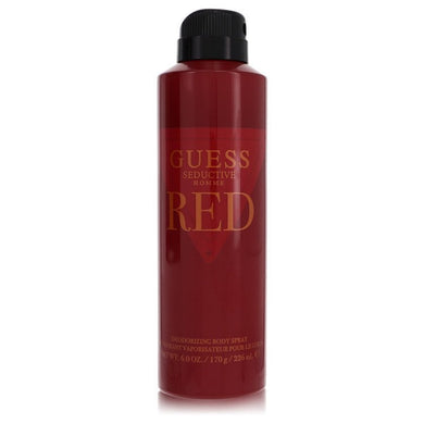 Guess Seductive Homme Red by Guess Body Spray 6 oz For Men