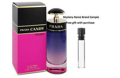 Prada Candy Night by Prada Eau De Parfum Spray 2.7 oz And a Mystery Name brand sample vile