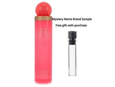 Perry Ellis 360 Coral by Perry Ellis Body Mist 8 oz And a Mystery Name brand sample vile