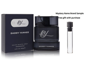 Daddy Yankee by Daddy Yankee Eau De Toilette Spray 3.4 oz And a Mystery Name brand sample vile