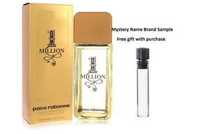 1 Million by Paco Rabanne After Shave 3.4 oz And a Mystery Name brand sample vile
