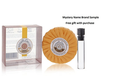 Roger & Gallet Bois D'orange by Roger & Gallet Soap 3.5 oz And a Mystery Name brand sample vile