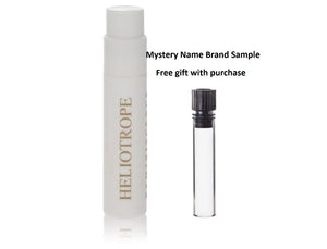 Reminiscence Heliotrope by Reminiscence Vial (sample) .04 oz And a Mystery Name brand sample vile