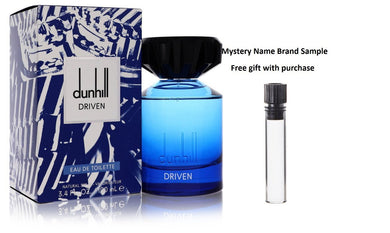 Dunhill Driven Blue by Alfred Dunhill Eau De Toilette Spray 3.4 oz And a Mystery Name brand sample vile