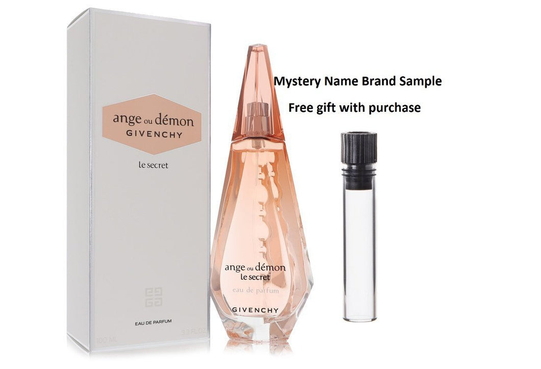 Ange Ou Demon Le Secret by Givenchy Eau De Parfum Spray 3.4 oz And a Mystery Name brand sample vile