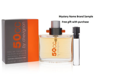 Chevignon 30cc by Chevignon Eau De Toilette Spray 1 oz And a Mystery Name brand sample vile