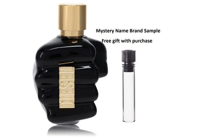 Spirit of the Brave by Diesel Eau De Toilette Spray (Tester) 2.5 oz And a Mystery Name brand sample vile