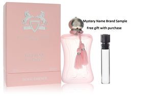 Delina La Rosee by Parfums De Marly Eau De Parfum Spray 2.5 oz And a Mystery Name brand sample vile