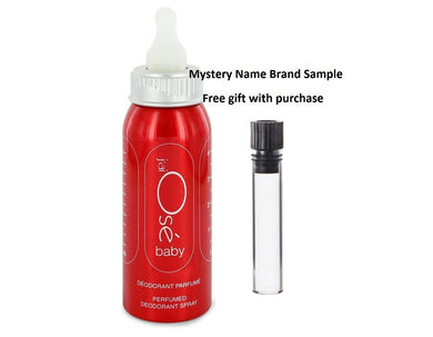 Jai Ose Baby by Guy Laroche Deodorant Spray 5 oz And a Mystery Name brand sample vile