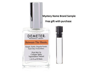 Demeter Between The Sheets by Demeter Cologne Spray 1 oz And a Mystery Name brand sample vile