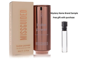 Missguided Babe Power by Missguided Eau De Parfum Spray 2.7 oz And a Mystery Name brand sample vile