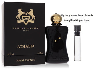 Athalia by Parfums De Marly Eau De Parfum Spray 2.5 oz And a Mystery Name brand sample vile