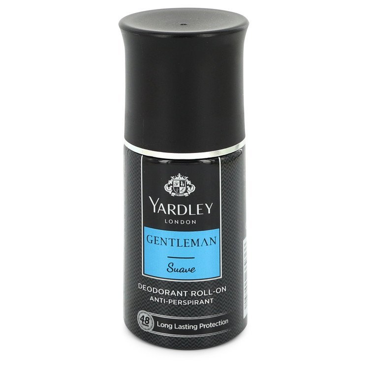 Yardley Gentleman Suave by Yardley London Deodorant Roll-On Alcohol Free 1.7 oz For Men