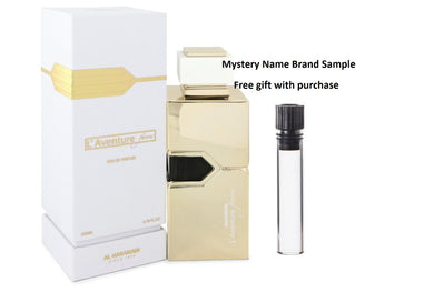 L'aventure Femme by Al Haramain Eau De Parfum Spray 6.7 oz And a Mystery Name brand sample vile